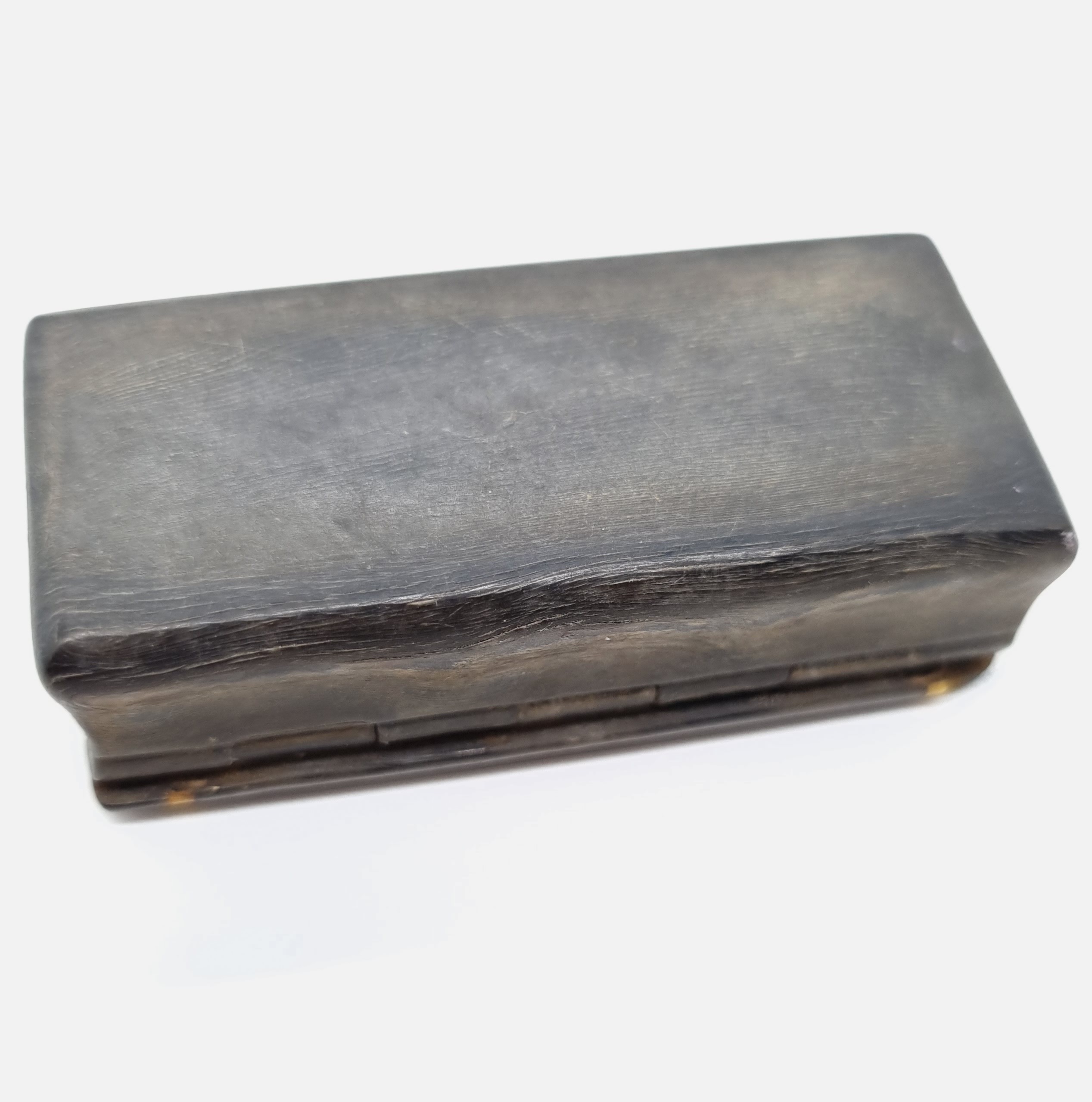 Antique Horn Snuff Box