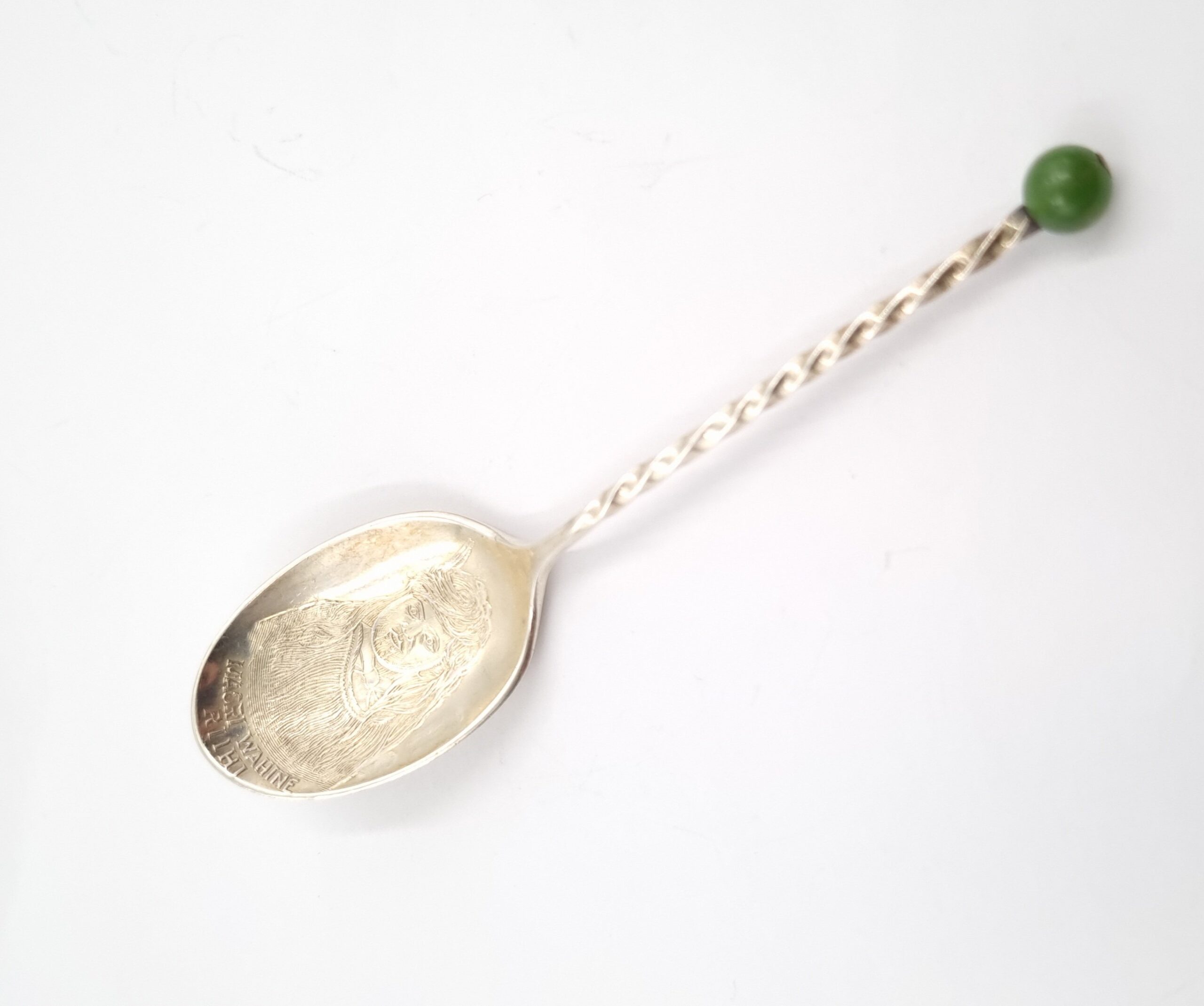 Edwardian Silver Spoon Levi & Salaman Maori Wahine