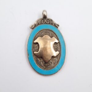 Silver Football Medal Porthywaen