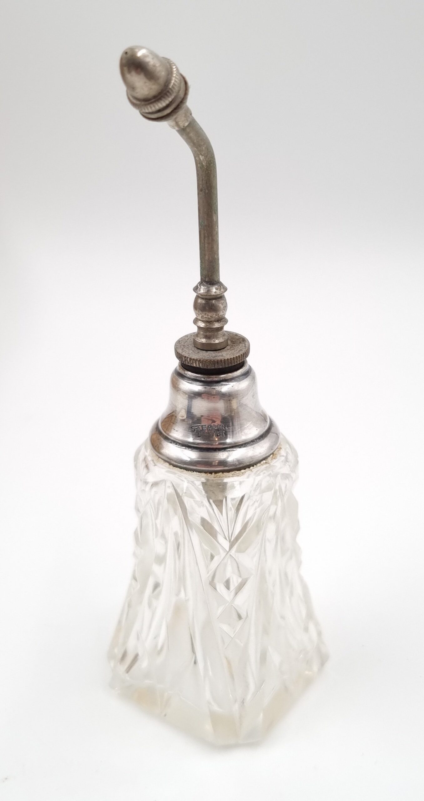 Antique Cut Glass Scent Bottle