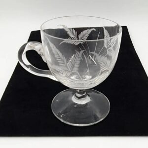 Antique Glass Custard Cup