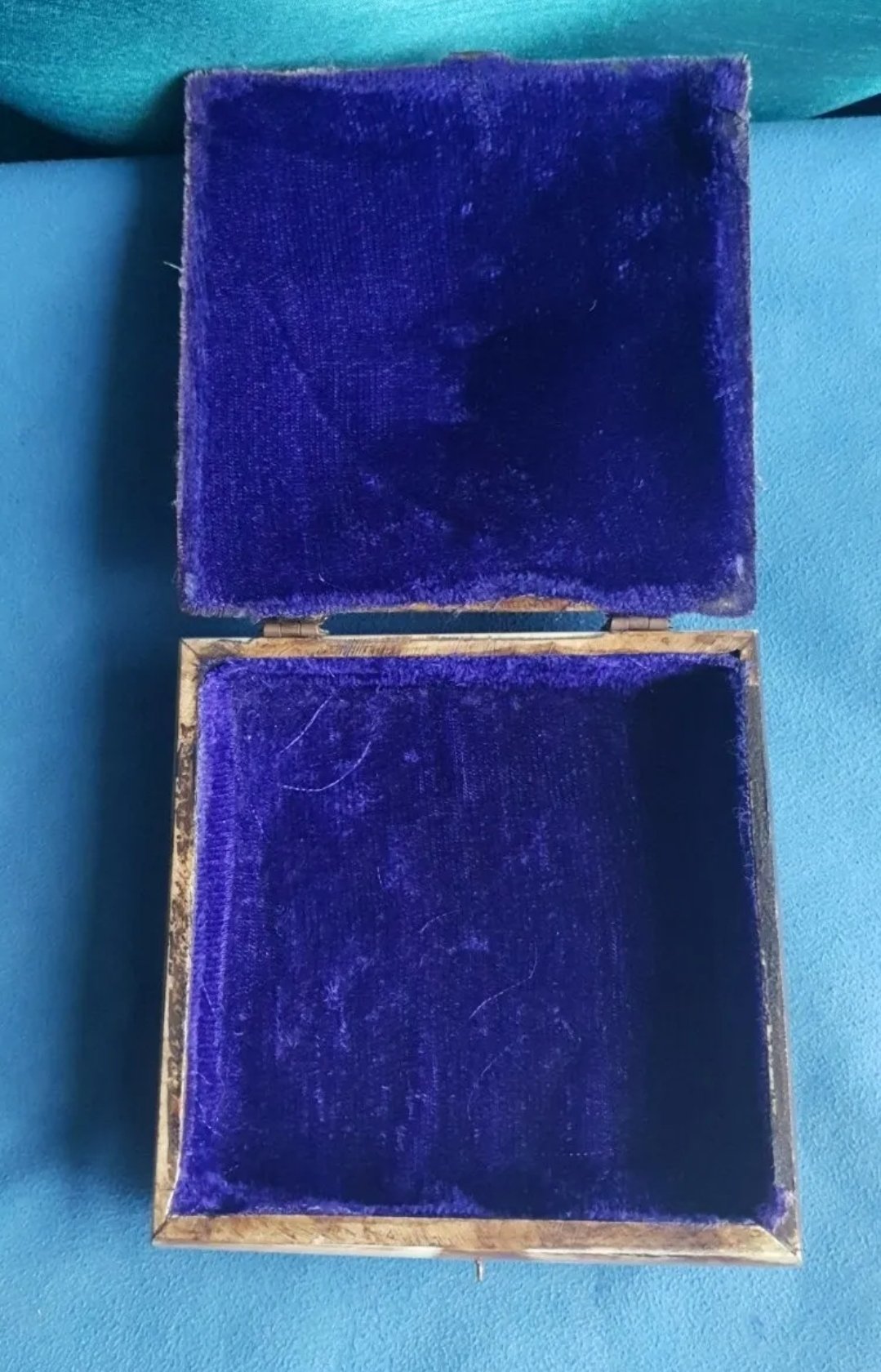 Vintage Moroccan Box Camel Bone & Brass Mid Sized Jewellery Trinket Box - Image 3