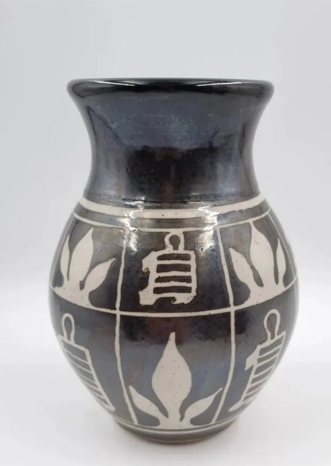 Hookshouse Studio Pottery Vase By Chris White - Image 2