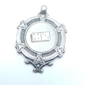 Sterling Silver Fob Domino