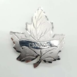 Sterling Silver Maple Leaf