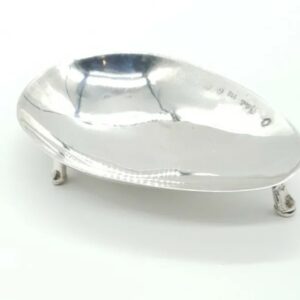 Planished Silver Pin Dish