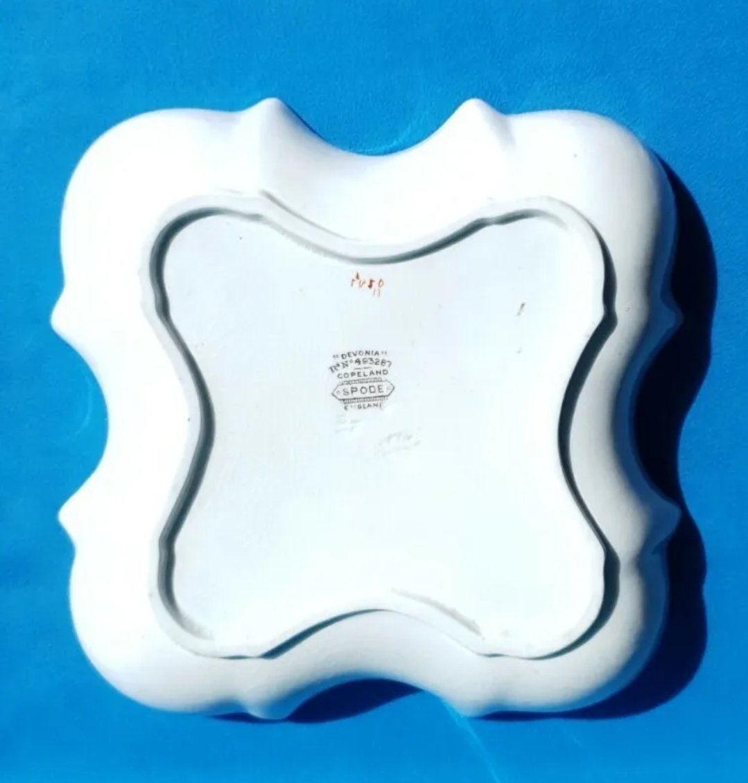 Copeland Spode Devonia Dish Tray Bowl 493287 Birds Flowers 20cm - Image 2