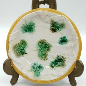 George Jones Majolica Plate