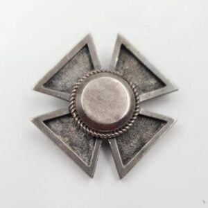 Antique Silver Cycling Medal