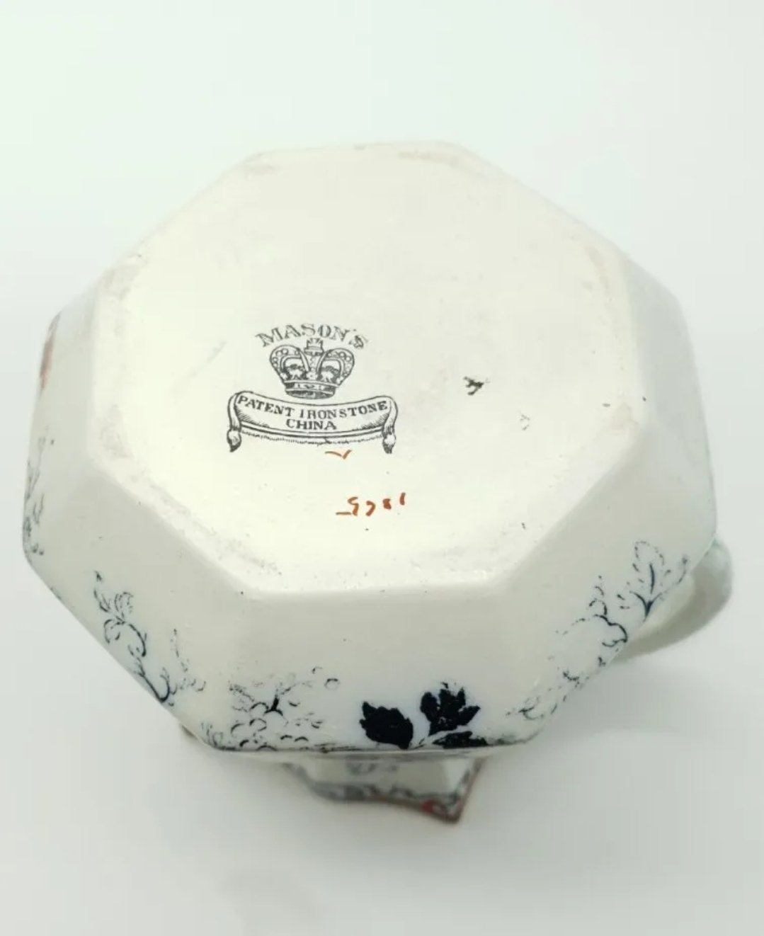 Antique Mason’s Ironstone Jug Pagoda Pattern 1365 a/f - Image 3