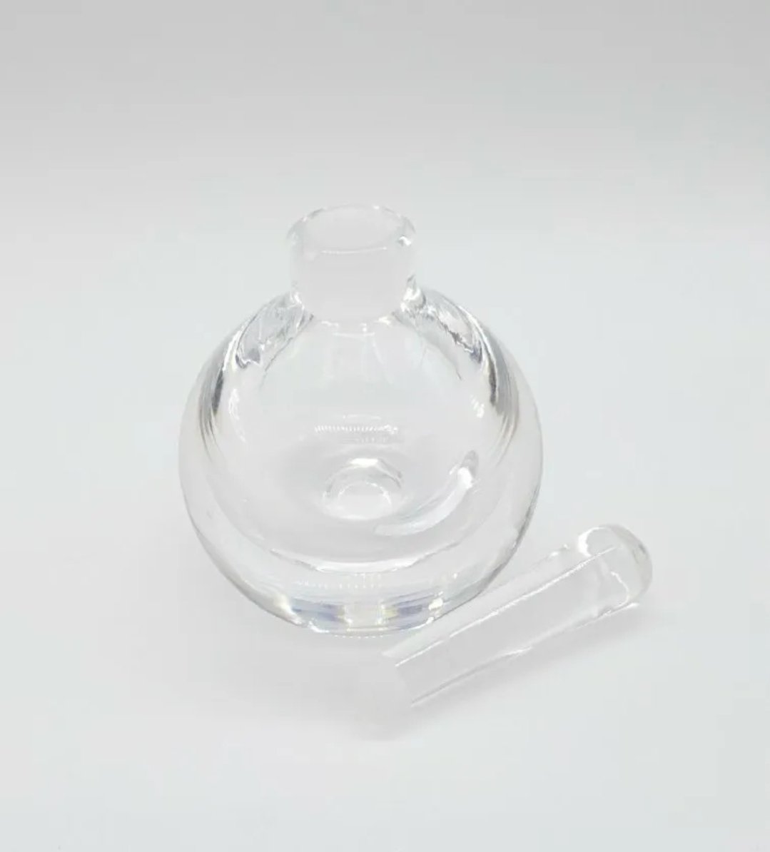 Orrefors Glass Scent Bottle circa 1960s - Image 2