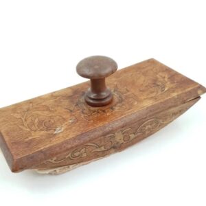 Antique Wooden Ink Blotter
