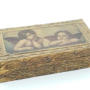 Vintage Florentine Trinket Box