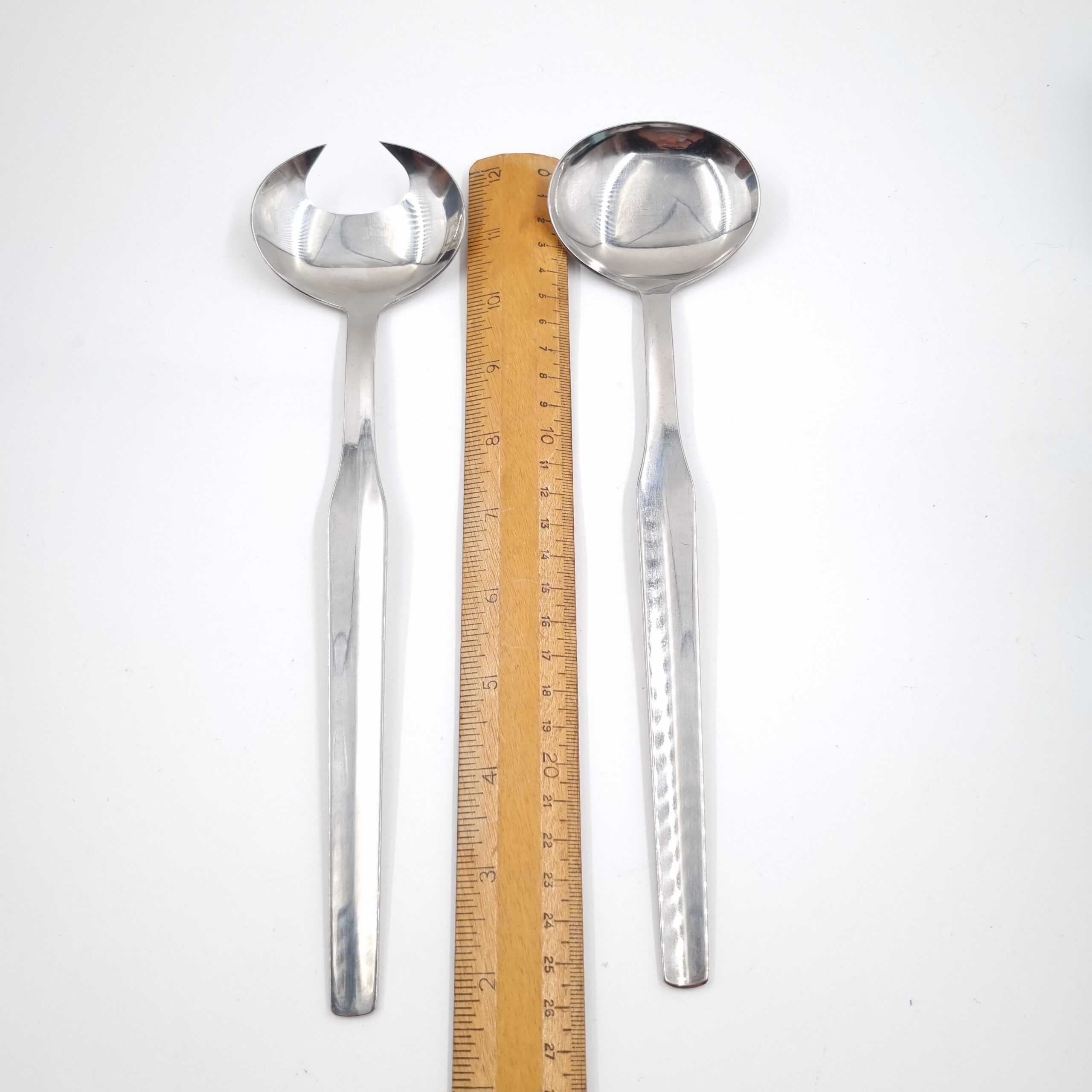 Mid Century Modern Salad Servers - Image 3
