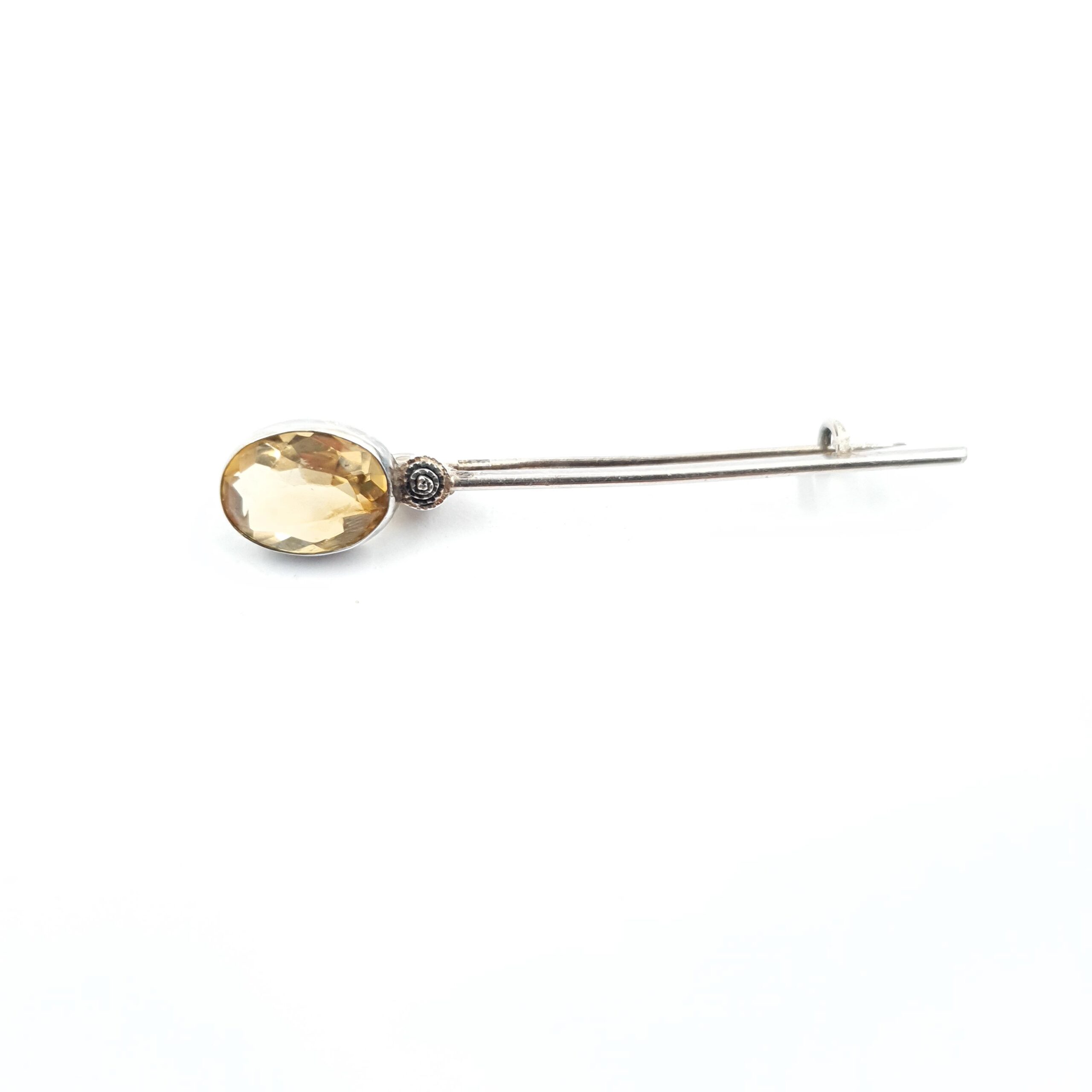 Antique Citrine Brooch