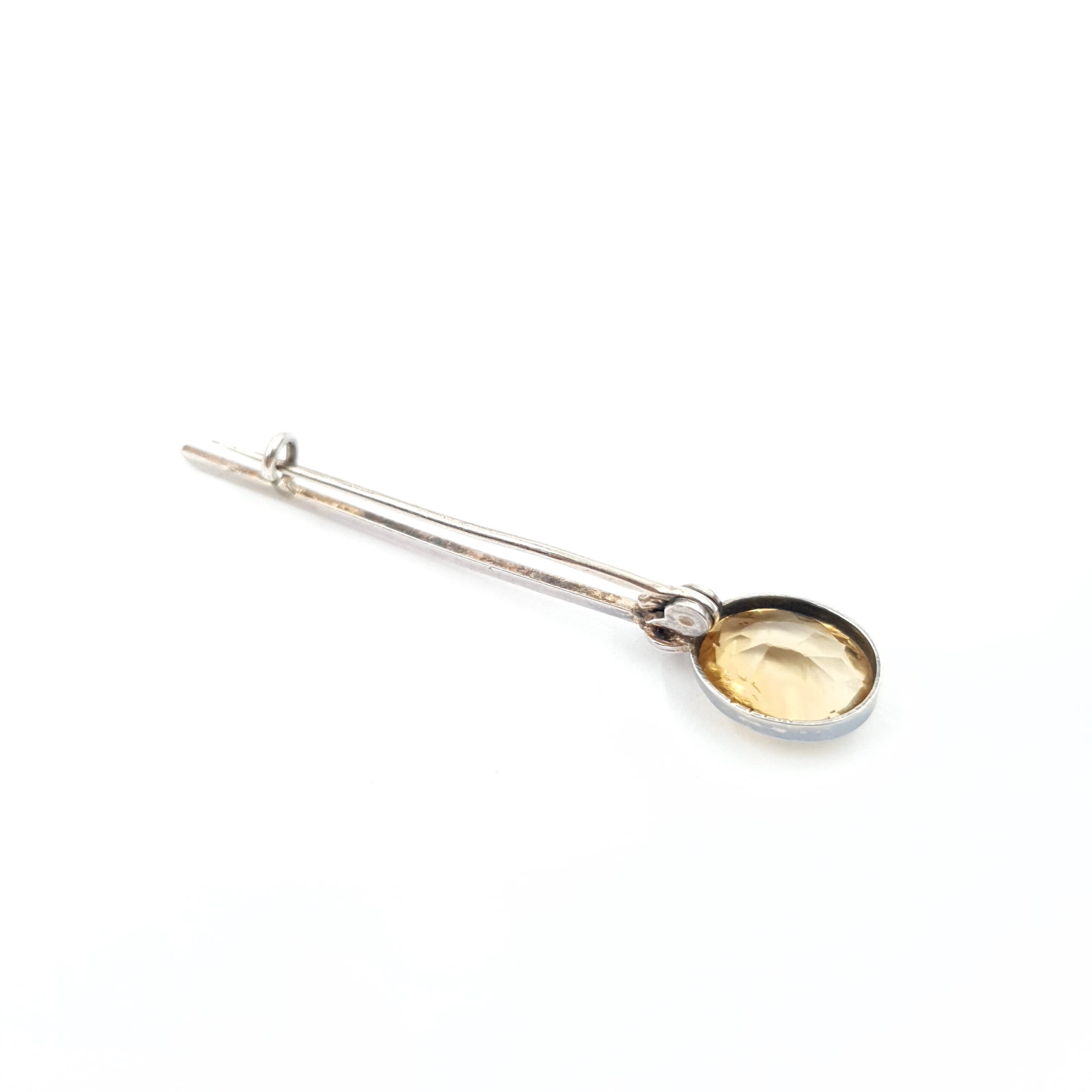 Antique Citrine Brooch - Image 2