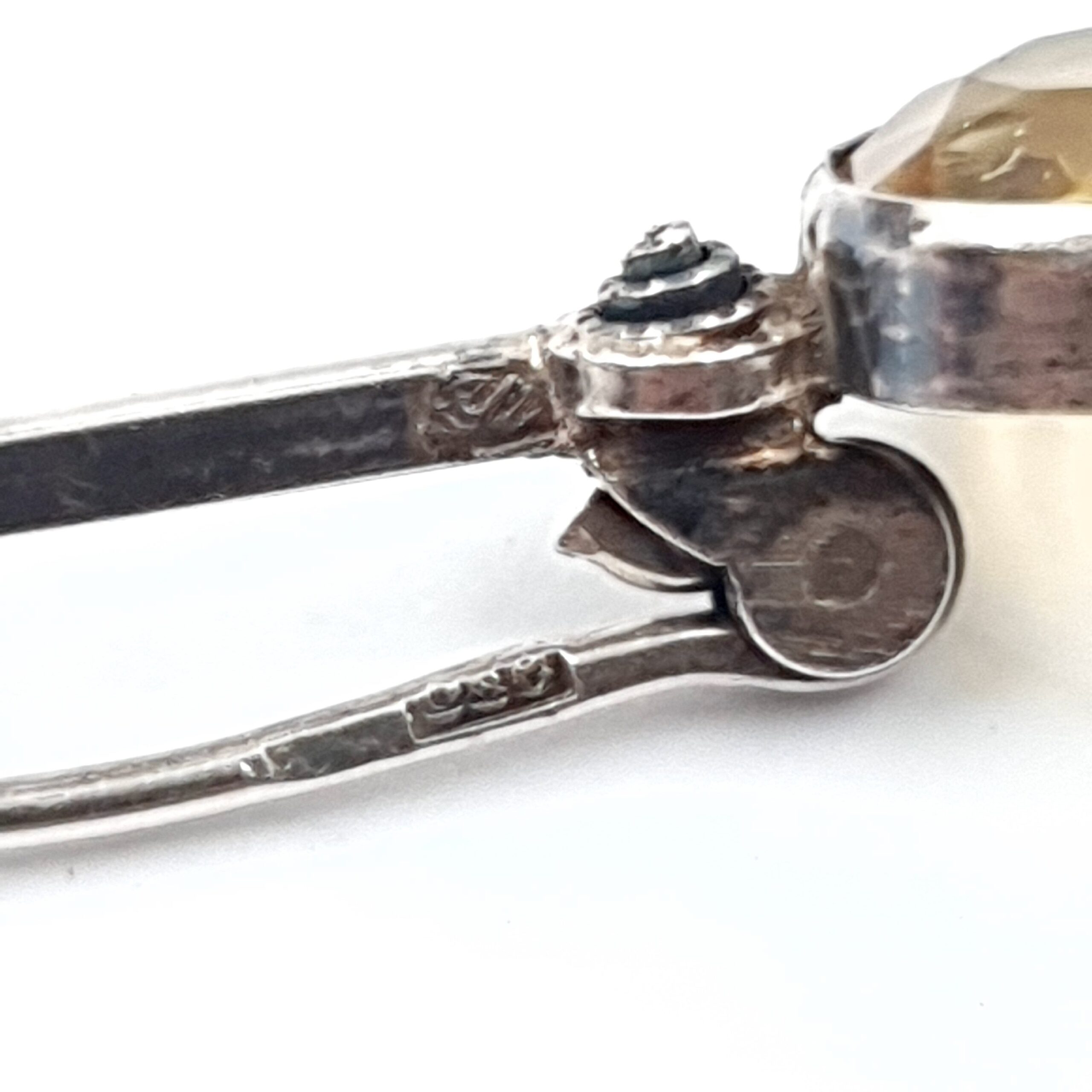 Antique Citrine Brooch - Image 6