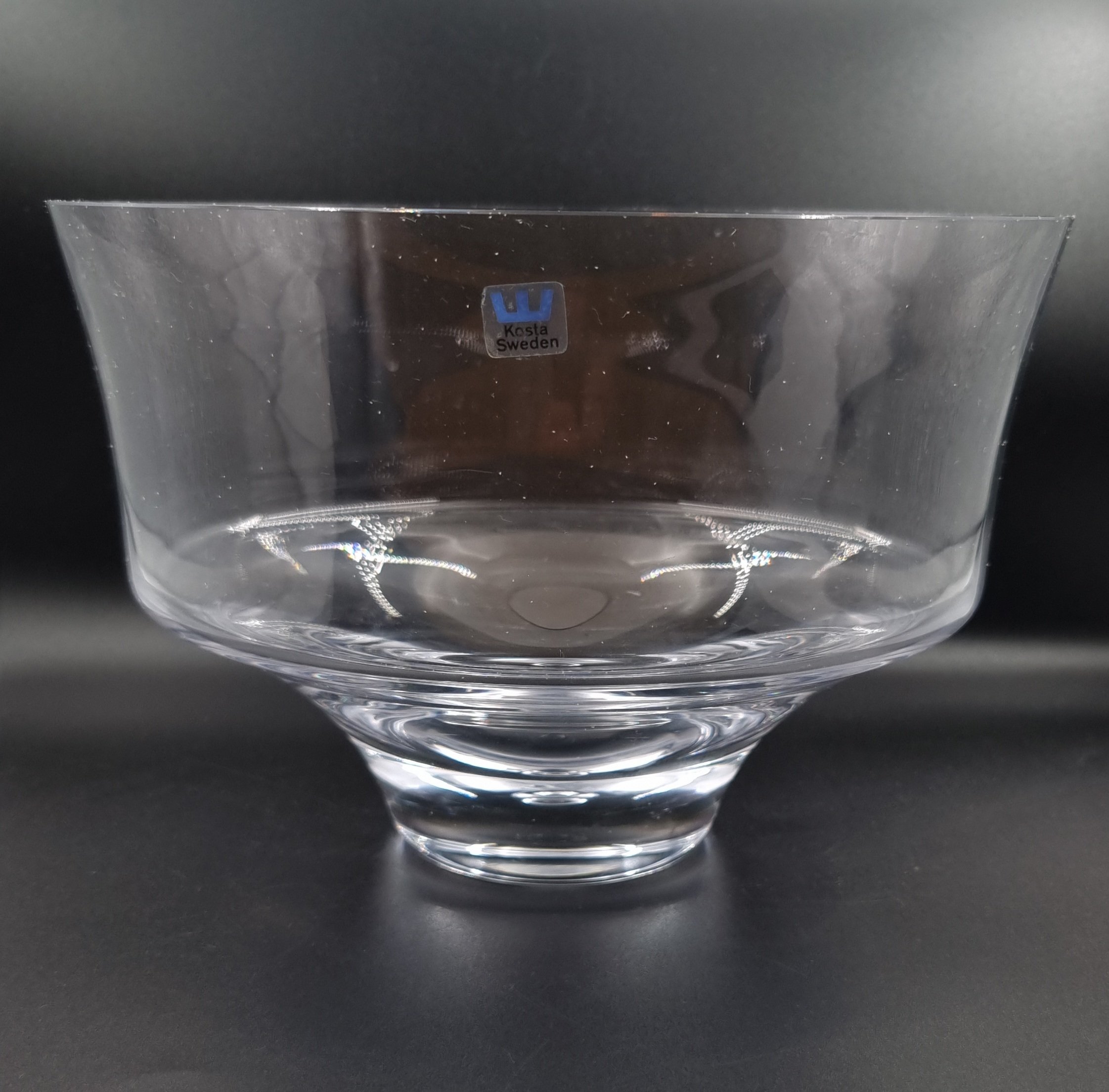 Kosta Glass Sweden Fruit Bowl