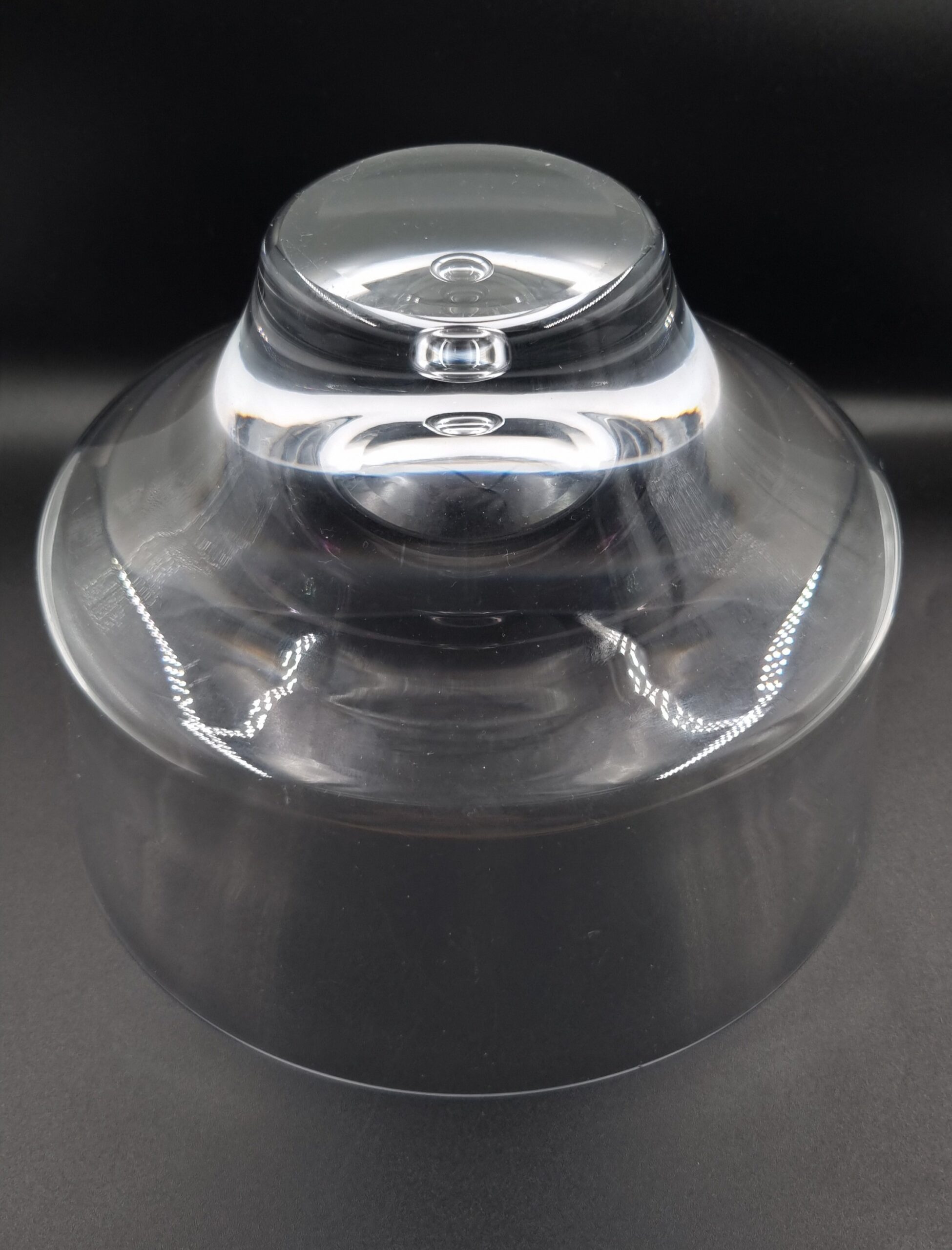 Kosta Glass Sweden Fruit Bowl Mid Century c 1960s - Image 2