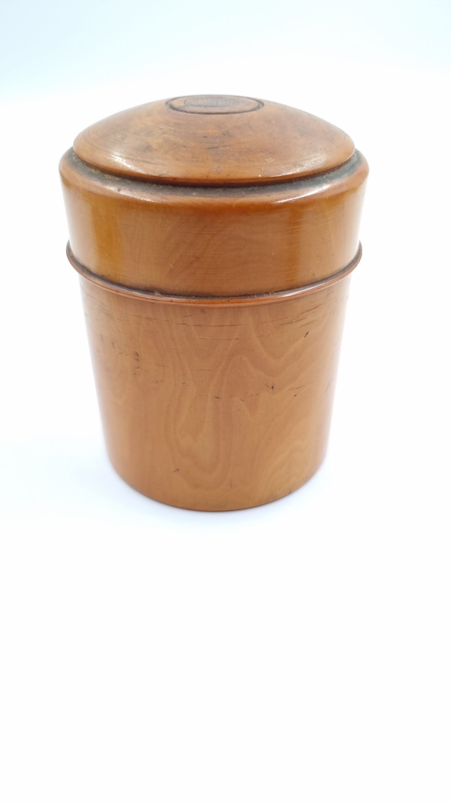 Antique Fruit Wood Case Medicine Glass Holder by Lynch & Co London - Image 2