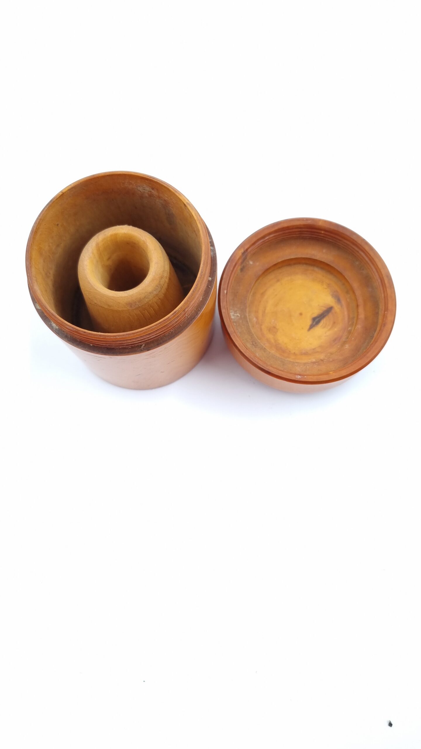 Antique Fruit Wood Case Medicine Glass Holder by Lynch & Co London - Image 3