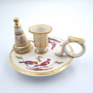 19th Century Derby Taperstick