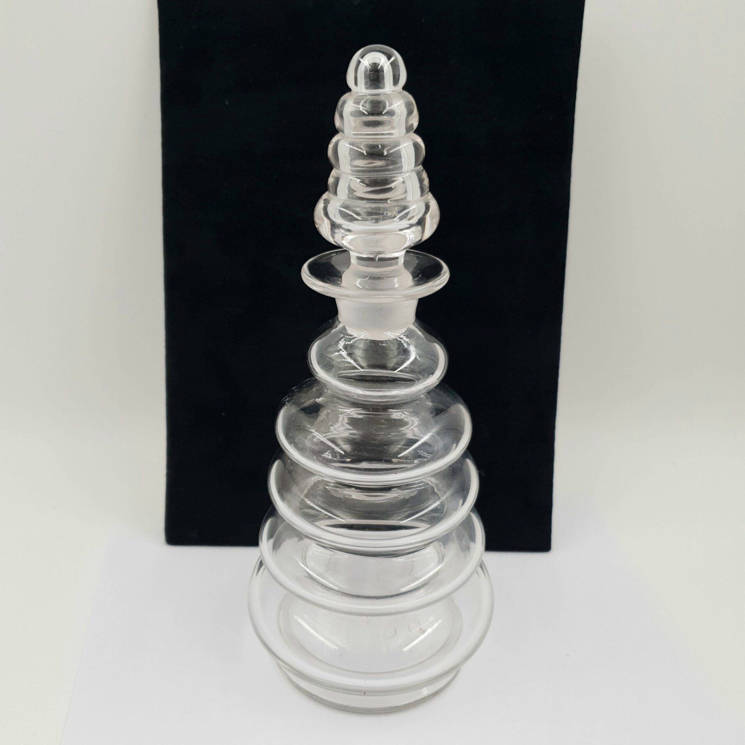 Victorian Glass Beehive Decanter