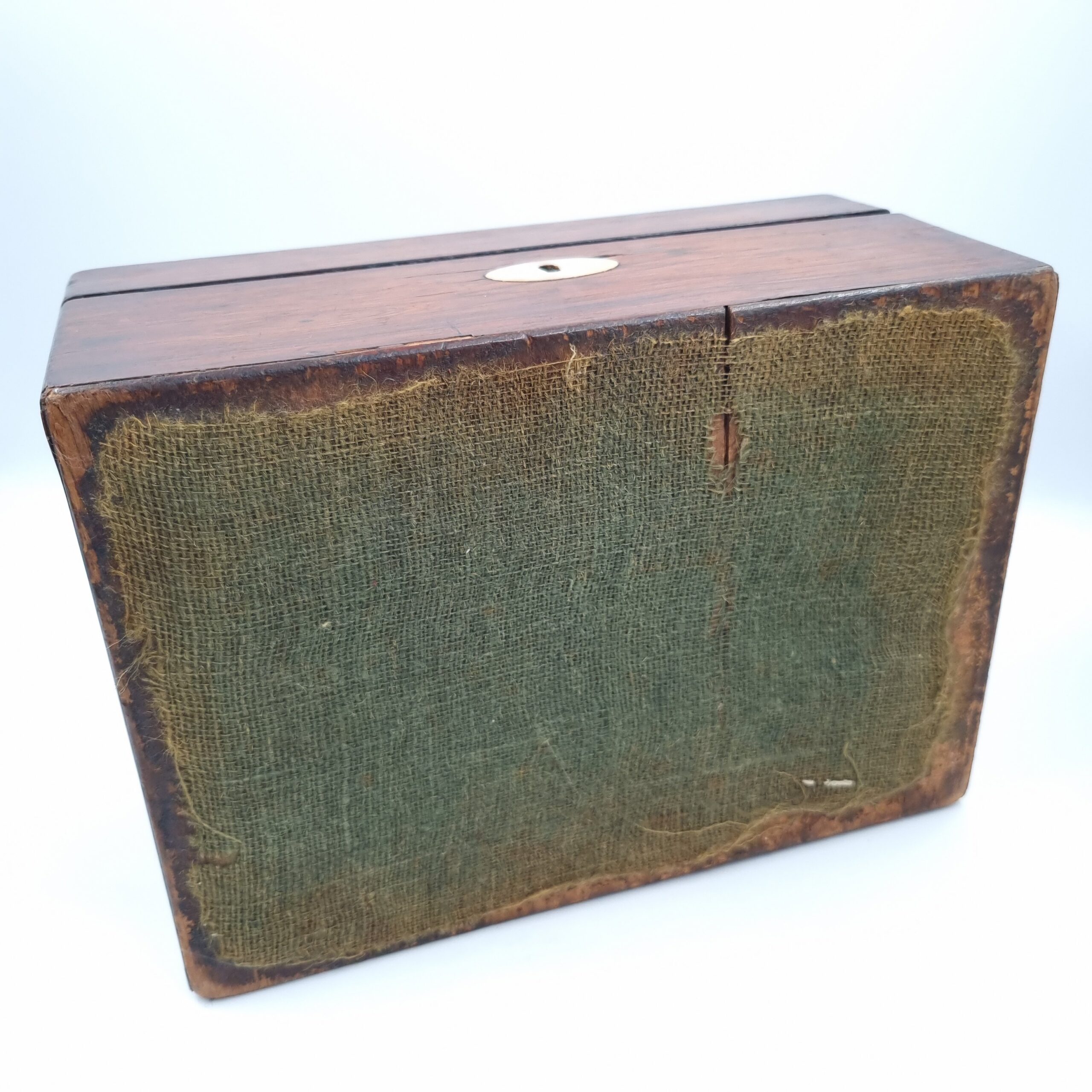 Victorian Rosewood Work Box with Mother of Pearl Inlay - Image 4
