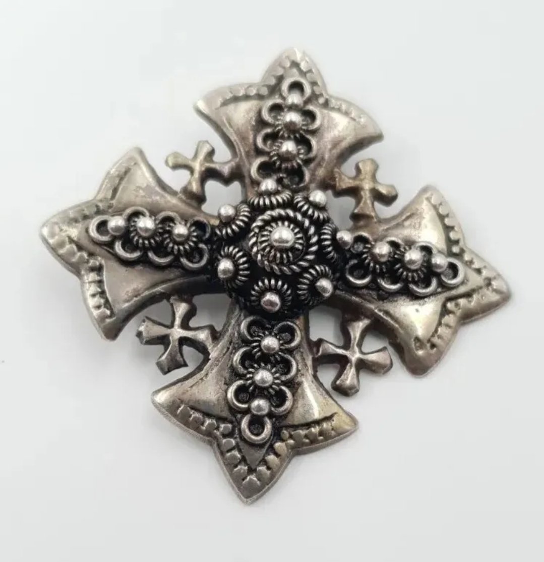 Vintage Jerusalem Cross
