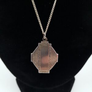 Sterling Silver Art Deco Locket