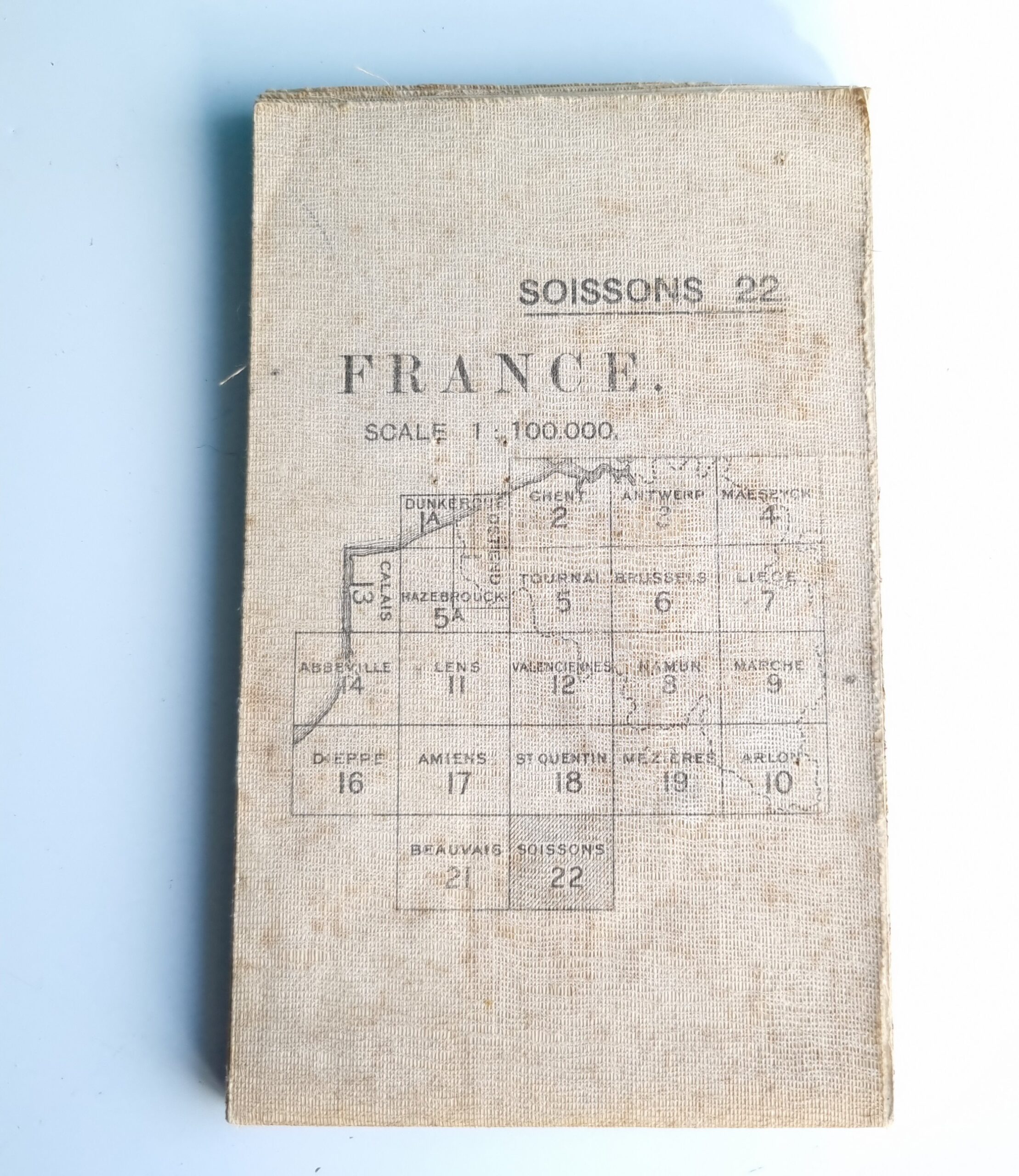 WW1 War Office Map