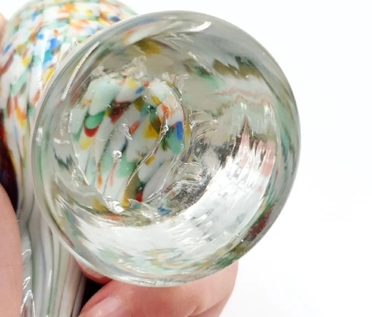 Galliano Ferro Glass Bird Handmade Glass possibly a Partridge or Quail - Image 6