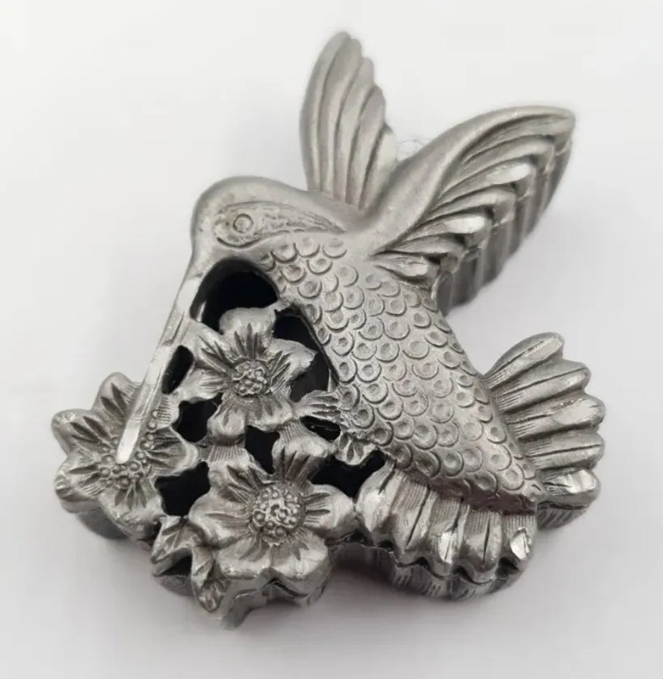 Torino Hummingbird Pewter Trinket