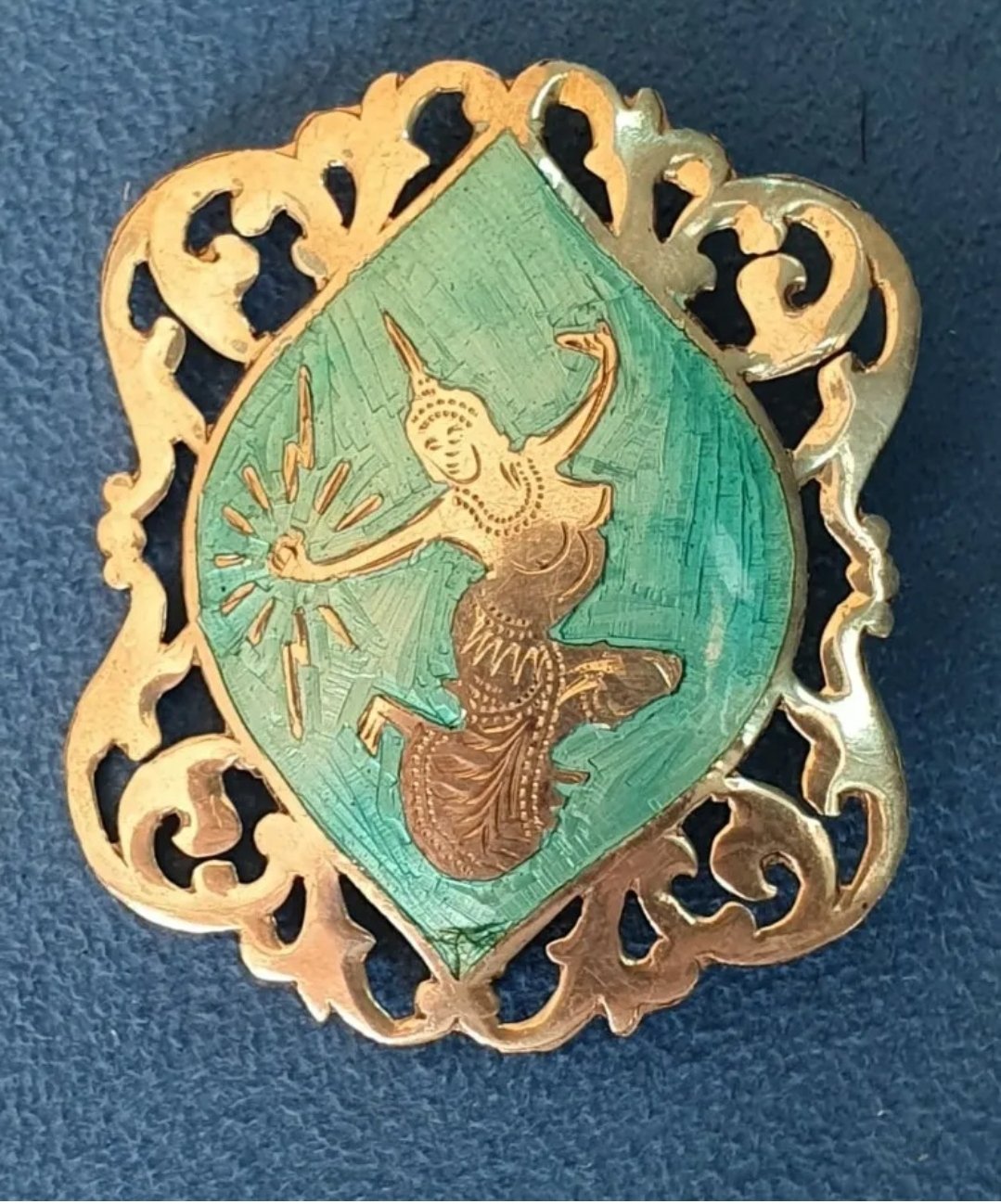 Thai Dancer Brooch