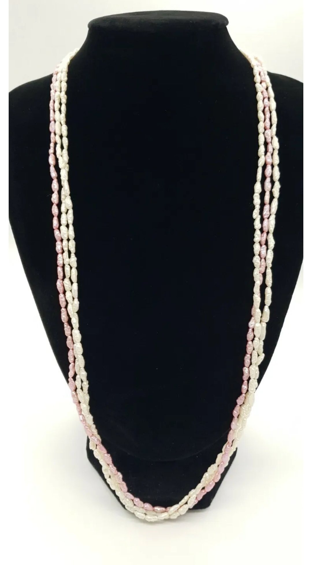 Freshwater Pearl Necklace Gold