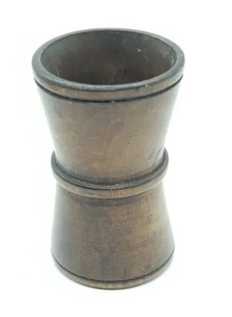 Antique Turned Dice Shaker