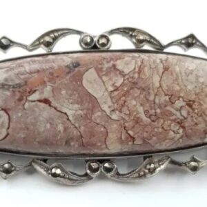 Victorian Jasper Brooch