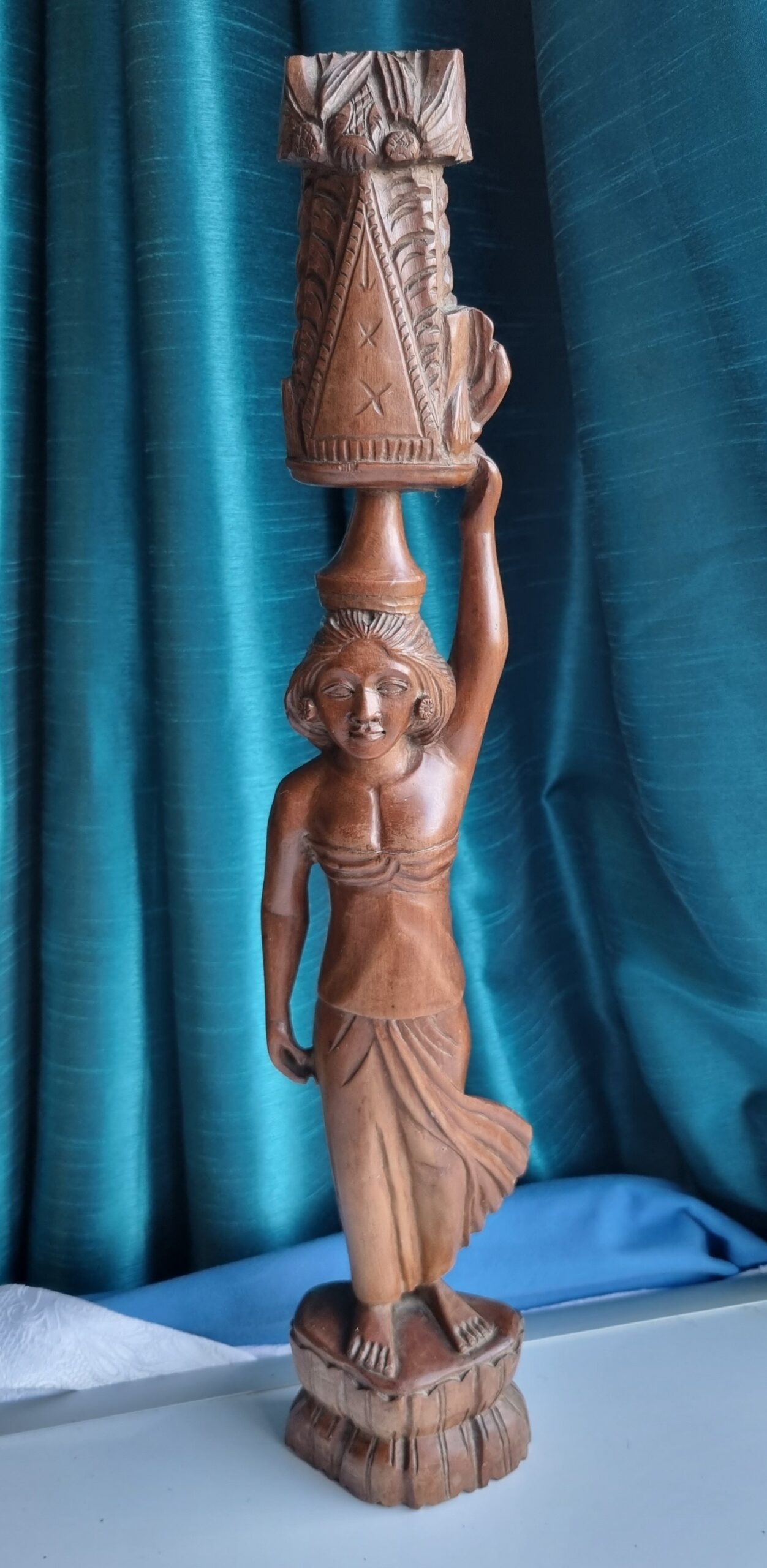 Balinese Carved Figure