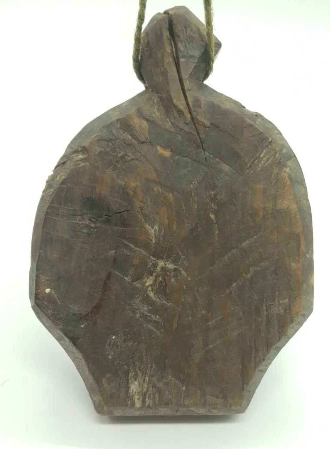 Antique Islamic Animal Amulet Carved Wood Swat Valley Pakistan - Image 2