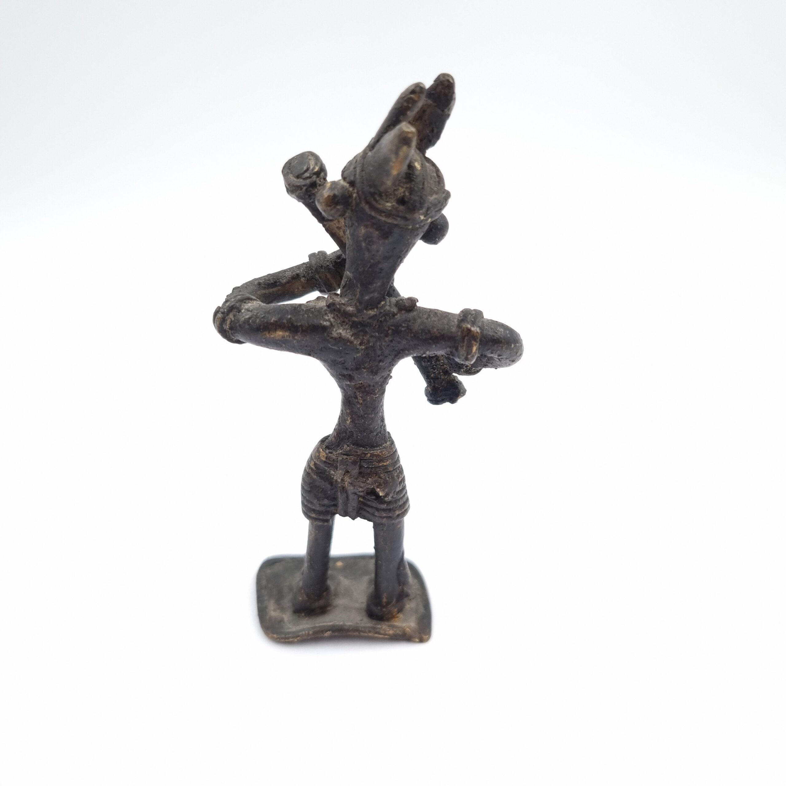 Ashanti Gold Weight Figural Musician - Image 2