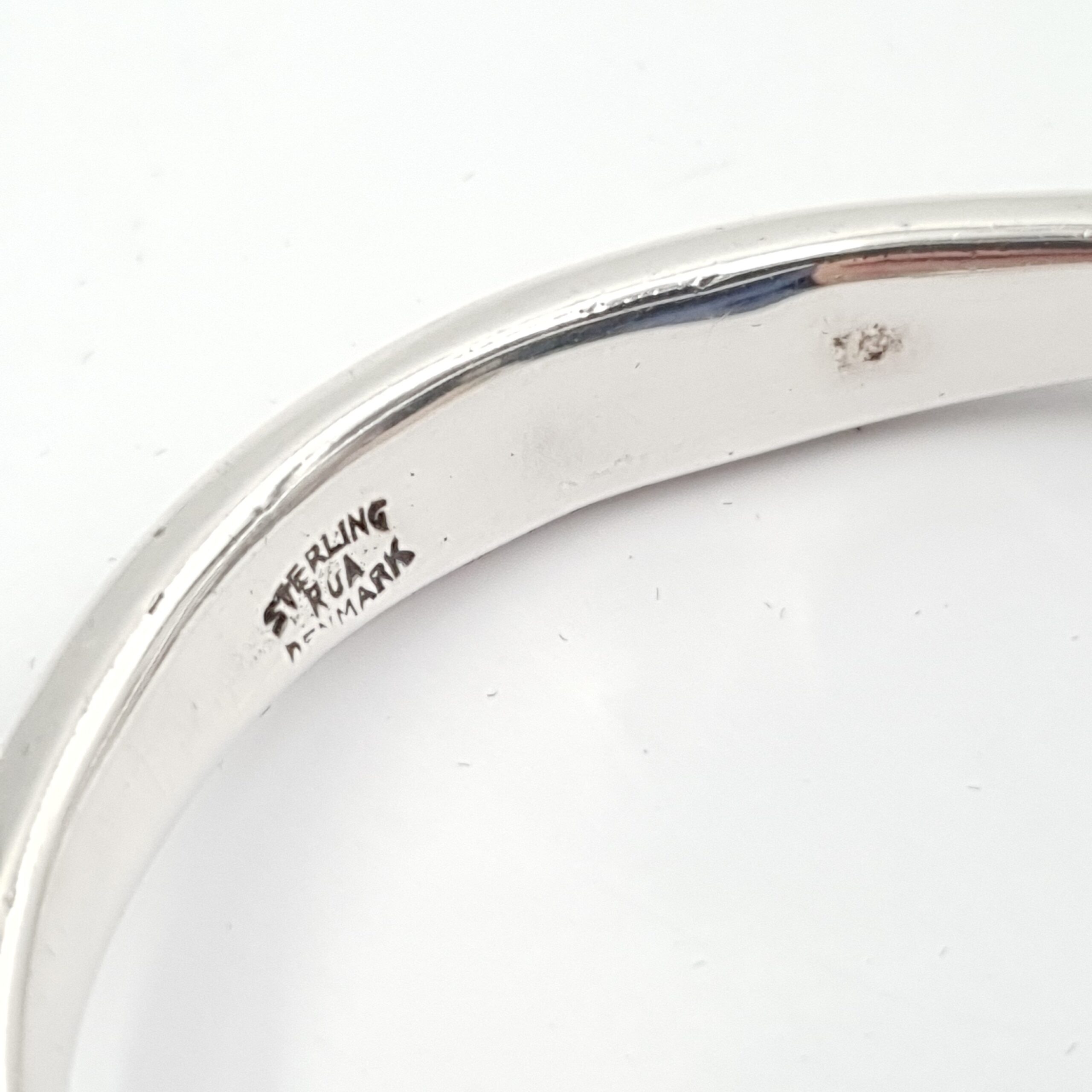 Vintage Rudolf Andresen Silver Torque Bangle, Denmark, Circa 1970s - Image 4