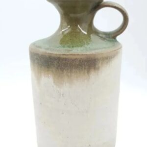 Green Studio Pottery Bottle Vase