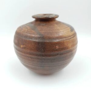 Vintage Studio Pottery Globe Vase