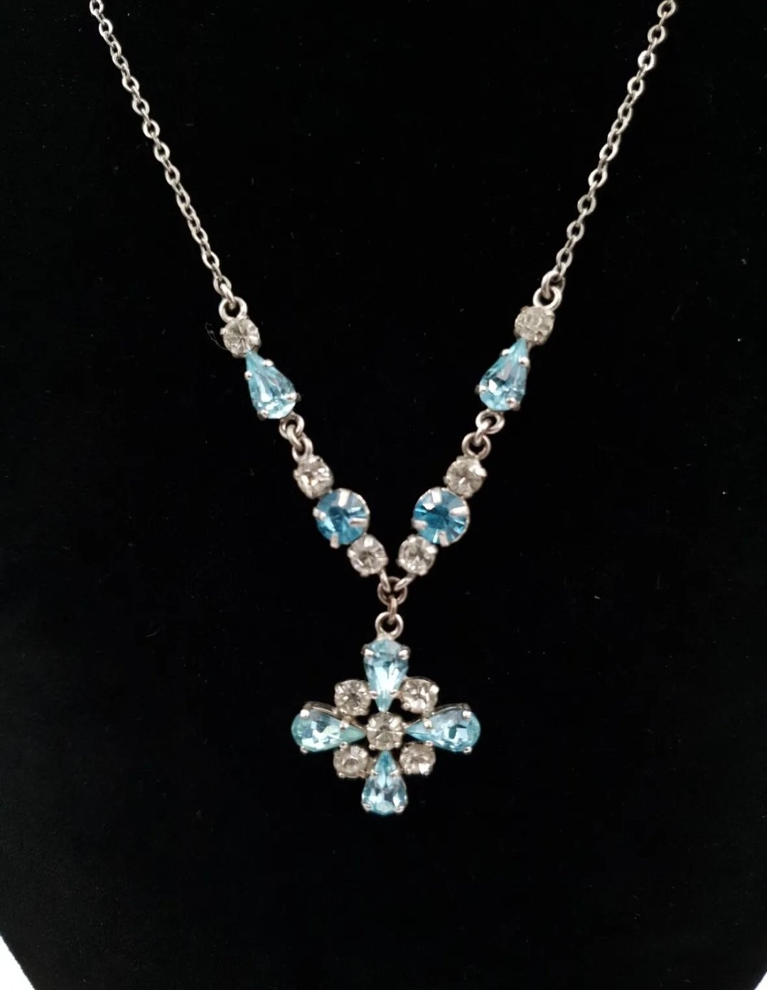 Art Deco Paste Necklace