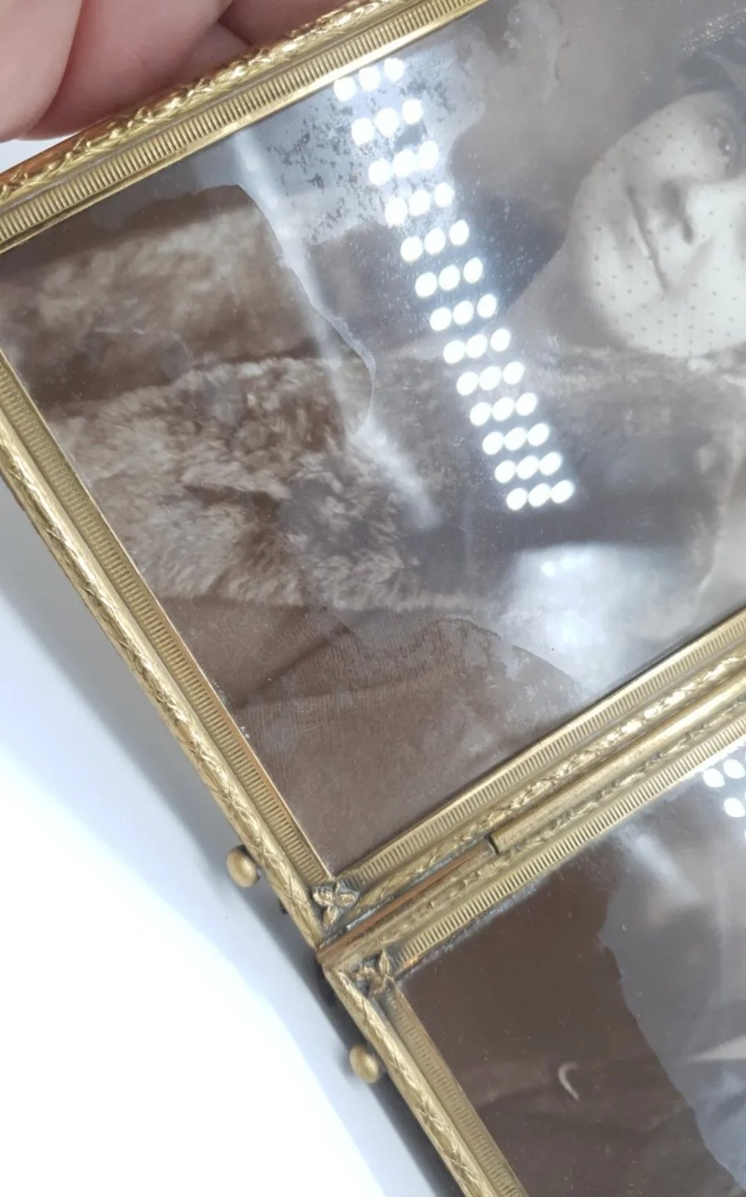 Antique Bachrach Photo Frame & Photograph Florence Jaquith Cowles 1923 A/F - Image 4