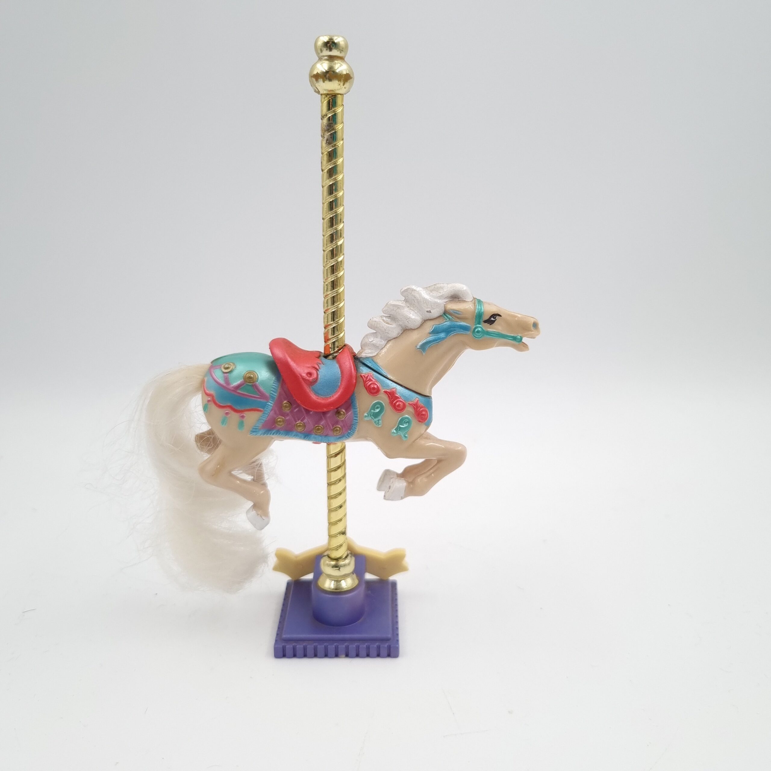 Matchbox Carousel Horse Wild Flower with Stand. Vintage Toys - Image 2