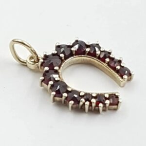 Antique 14k Gold Horseshoe Pendant