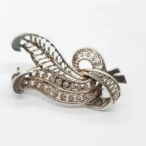 German Sterling Silver Brooch