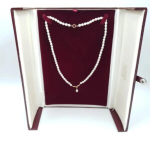 9ct Gold & Pearl Necklace