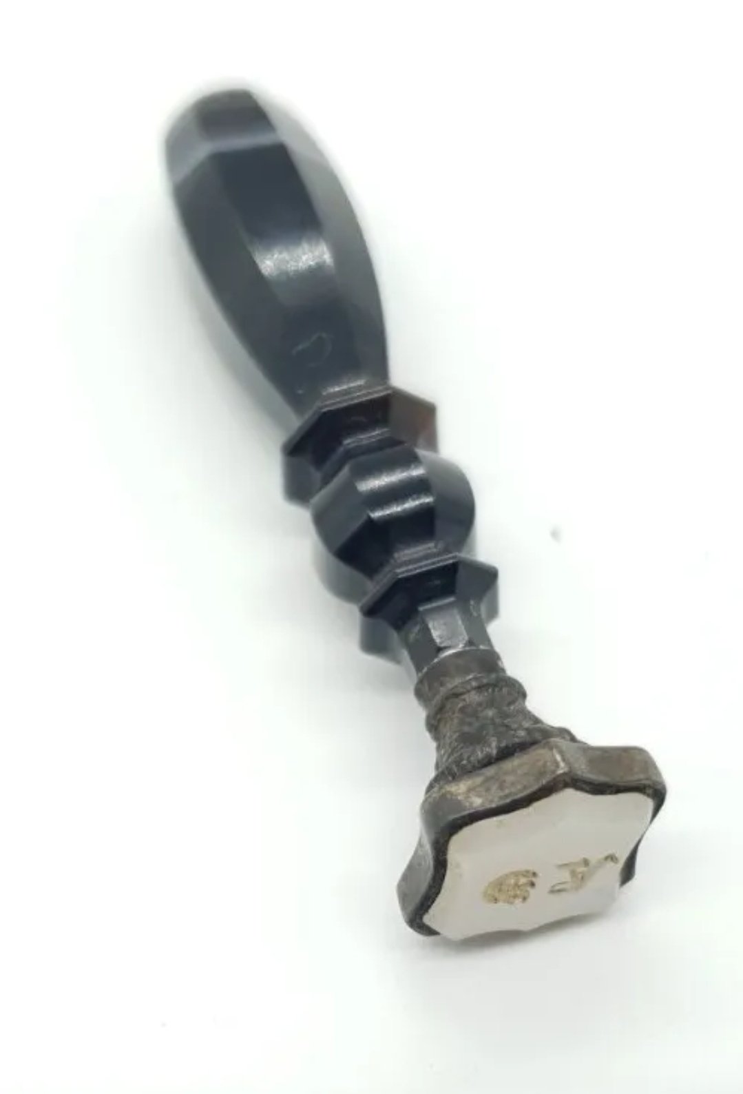 Antique Silver Banded Agate Wax Seal